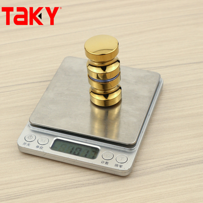 Poignée de porte ronde porte de douche en verre poignée de porte pour douche coulissante sans cadre porte en verre