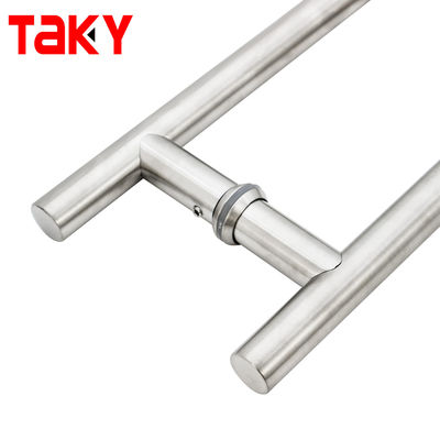 High Quality Glass Door Hardware 304 Stainless Steel Custom Push Pull Handle