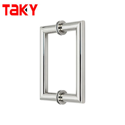 Vente chaude fabriquée à la porte en verre en acier inoxydable personnalisé Poignée de porte de douche