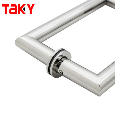Vente chaude fabriquée à la porte en verre en acier inoxydable personnalisé Poignée de porte de douche