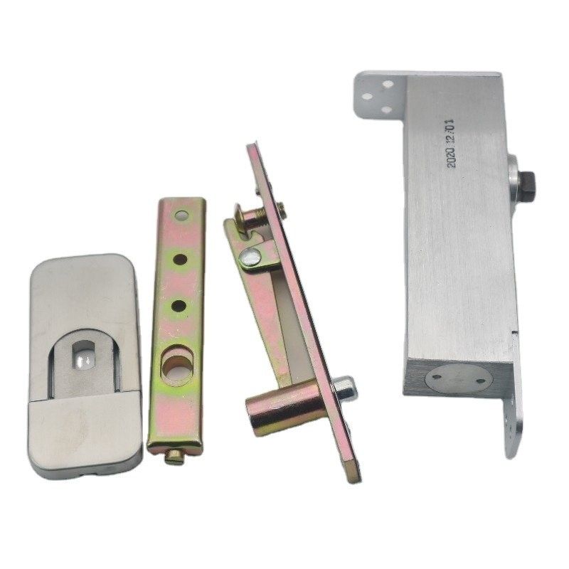 Fermeture de porte en bois épaisse de 40 à 45 mm, auto-fermeture, plancher caché, ressort en finition SSS