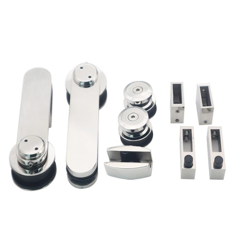 Accessoires de cabine latérale à double porte en acier inoxydable