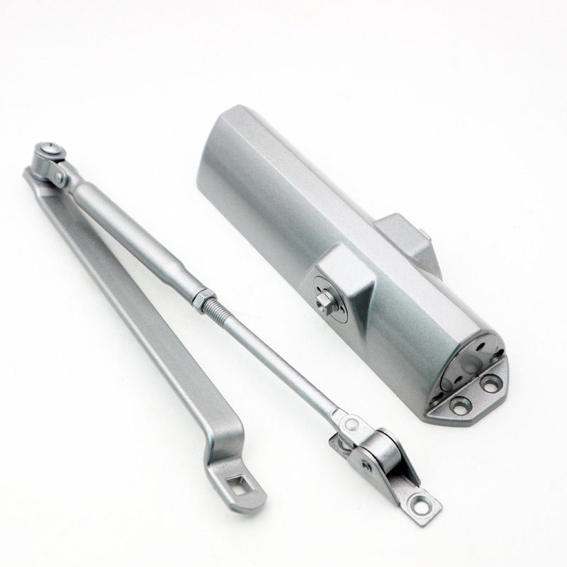 Fermeture de porte automatique en aluminium lourd Fermeture de porte automatique avec impression en argent