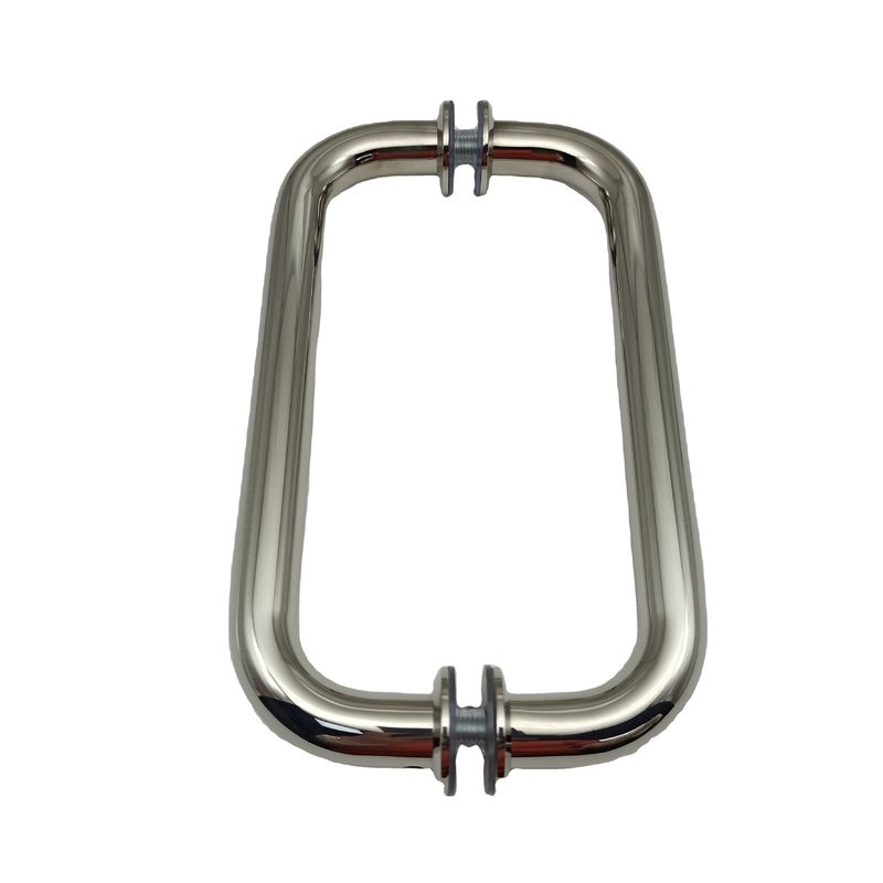 échantillon 1-3 jours ouvrables Poignée de porte en verre 304 en acier inoxydable pour porte coulissante en verre