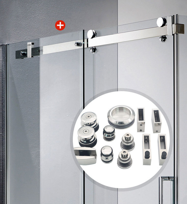 Résistant à la corrosion Système de porte en verre