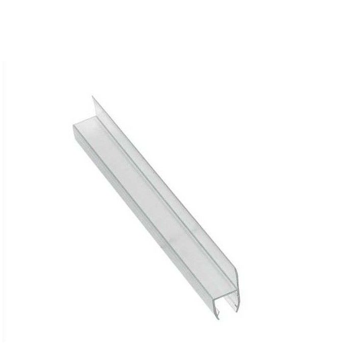 Sceaux de porte de douche en verre coulissant avec PVC transparent à 180 degrés et fonction de levage long
