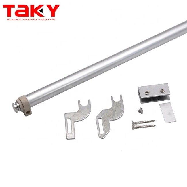 Finition en argent Fermeture de porte coulissante hydraulique lourde pour une fermeture lisse et silencieuse
