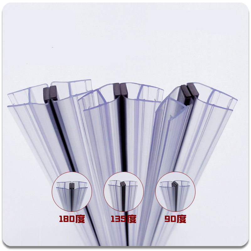 Portes en verre transparent conception étanche à l'eau bande de joint de porte de douche en verre pour 6-12MM
