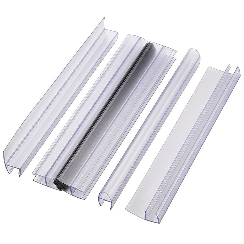 8-12 mm PVC imperméable à l'eau U type en caoutchouc verre douche porte de joint bande pour les portes transparentes