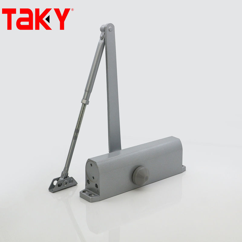 Fermeture automatique de porte hydraulique en aluminium avec bras coulissant