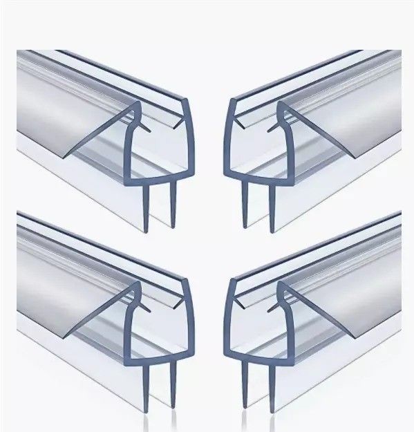 Longue fonction de levage PVC en plastique porte de douche bande de joint inférieure pour les salles de bains modernes