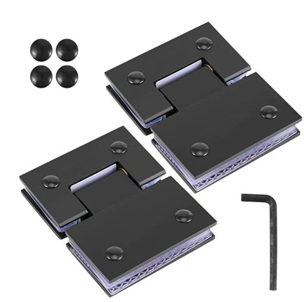 Charnière de porte de douche en acier inoxydable Adaptée à 800-1200 mm Largeur de la porte 5-6 mm Épaisseur