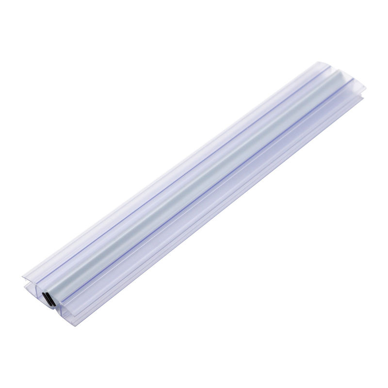 bande de scellé imperméable au PVC magnétique sans cadre pour porte coulissante de douche en verre de 6 mm 8 mm 10 mm