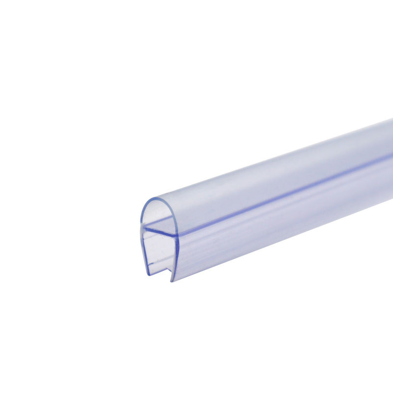 180 degrés H type Polycarbonate étanchéité à l'eau pour 2400MM en ligne de panneau de porte de douche à vapeur