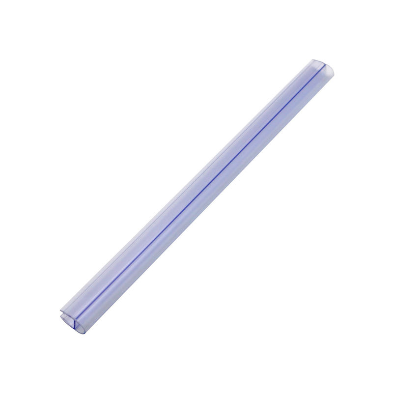 bande de scellement de douche à extrusion H transparente pour l'étanchéité des portes en PVC souple dans les salles de bains