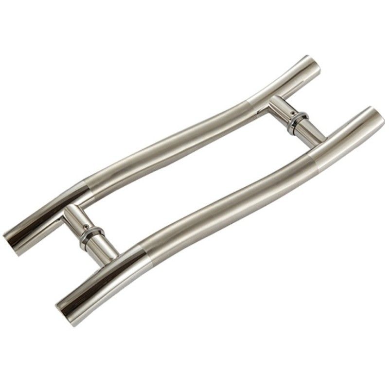 Griffe de porte de douche de design moderne avec 600*500*32MM/800*500*38MM en acier inoxydable