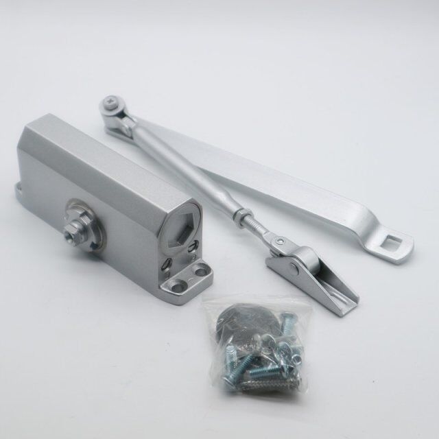 Fermeture de porte coulissante automatique en alliage d'aluminium pour un fonctionnement en douceur et en silence