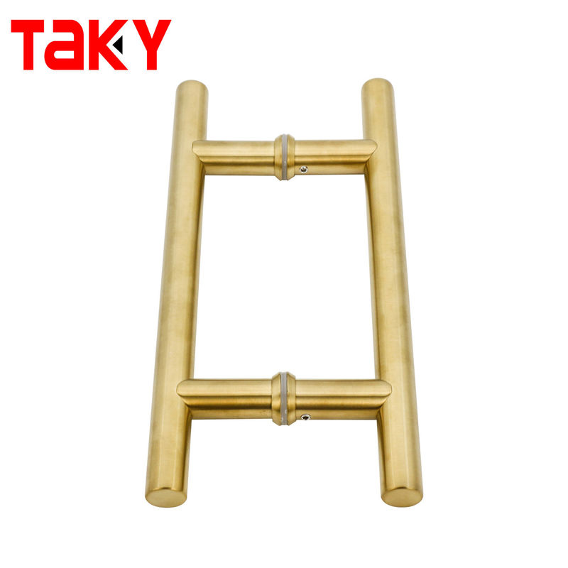 TK-H003 Poignée de porte en acier de luxe avec finition en tranche et design satiné / poli avancé