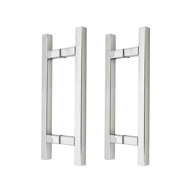 Design chinois style CP Finition H commerciaux Manche pour douche coulissante sans cadre Manches de porte en verre