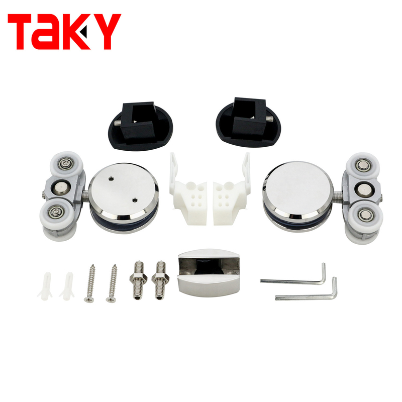 Rouleau de porte coulissante en verre de grande capacité 50 kg + capacité de charge