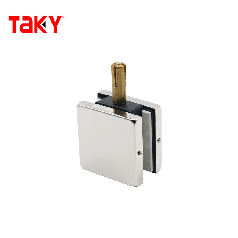 Pince de verre à mur invisible à vis cachée pour paroi de douche en verre à 0 degré