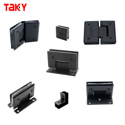 Bon prix Performance supérieure 90 degrés porte de douche en verre en laiton Povit charnière pour verre fixe 8-12mm en ligne