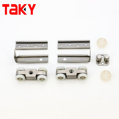 Bon prix Fermeture doublée douce 8 roues porte coulissante poulie pour le glissement silencieux et lisse garde-robe en ligne