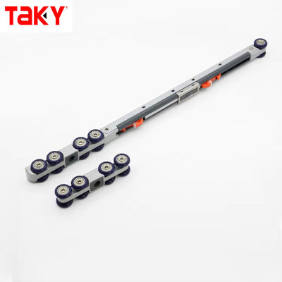 Bon prix Meubles Double douce fermeture 8 roues Porte coulissante avec roue traditionnelle contemporaine en ligne