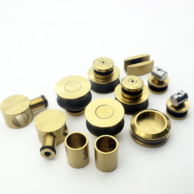 Bon prix 70 mm grande roue 8-12 mm portes coulissantes en verre sans cadre Kit extérieur pour salle de douche en ligne