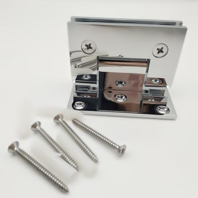 Bon prix Design moderne porte de douche en laiton en verre charnière pivotante pour 800-1000mm largeur de porte en verre en ligne