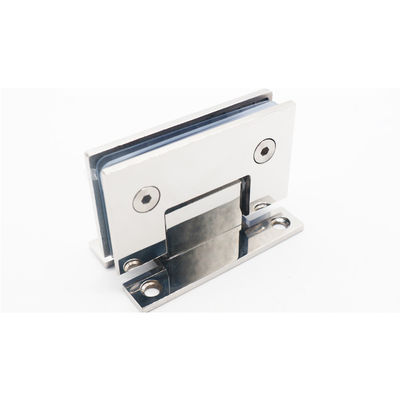 Bon prix 304 verre en acier inoxydable à la paroi du matériel de douche charnière de revêtement d'argent monture murale en ligne