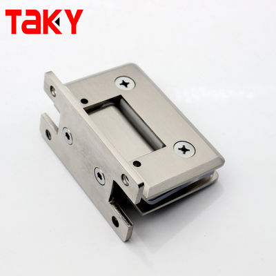 Bon prix En acier inoxydable en laiton 90 degrés monture murale décalage douche charnière en verre pour l'apparence carrée en ligne