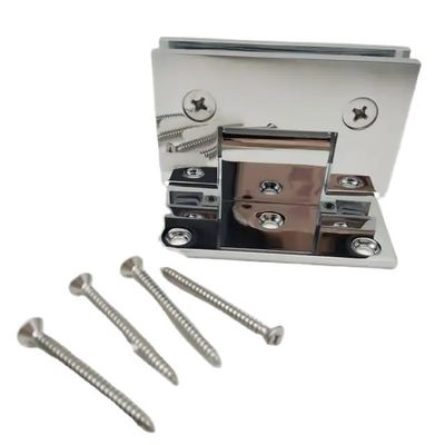 Bon prix Coupe de la porte de salle de bains en laiton massif Garniture de salle de douche pour verre fixe 10-12 mm en ligne