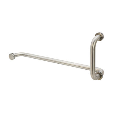 Bon prix 18*8 pouces en acier inoxydable 304 poignée de traction porte coulissante en verre poignée de douche pour salle de bain moderne en ligne