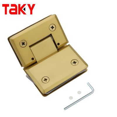 Bon prix Sliver/Black 135 degrés de verre à verre charnière de douche avec construction en acier inoxydable en ligne