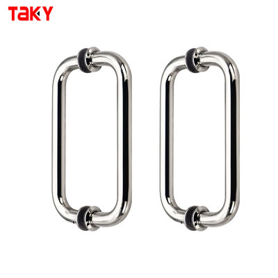 Bon prix Hôtel salle de bains douche porte en verre poignée en acier inoxydable 304 poignée porte en verre en ligne