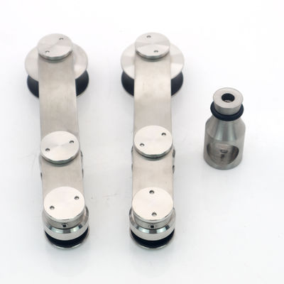 Bon prix Quincaillerie de système de porte coulissante en verre sans cadre pour douche coulissante de haute qualité en ligne