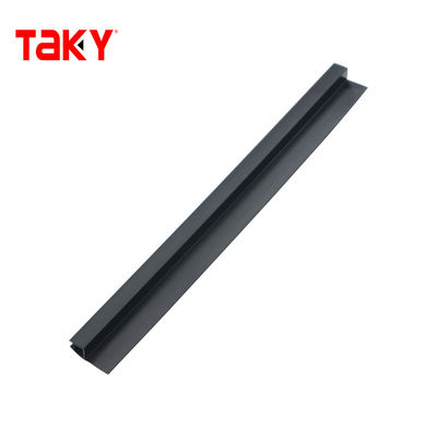 Bon prix Bande d'étanchéité noire en PVC pour porte de douche en verre, étanche, pour épaisseur de 6-12 mm en ligne