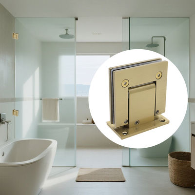 Bon prix 90 degrés Fermeture douce en acier inoxydable 304 charnière de porte de douche hydraulique en ligne