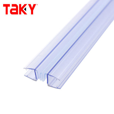 Bon prix Bande d'étanchéité pour porte en verre PVC, 6-12mm, étanche, pour salle de bain, douche, offre spéciale en ligne