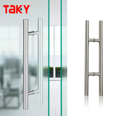 High Quality Glass Door Hardware 304 Stainless Steel Custom Push Pull Handle