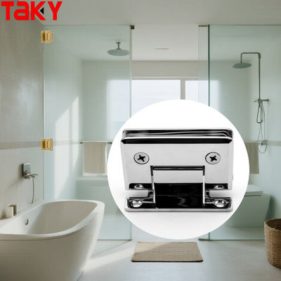 Bon prix Europe and America Design H Shape Bathroom Glass Clamp Frameless Tempered Shower Glass Door Hinges en ligne