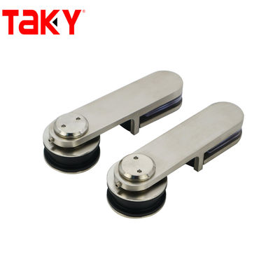 Quincaillerie pour porte de grange coulissante, accessoires de salle de douche, raccord de porte coulissante en verre