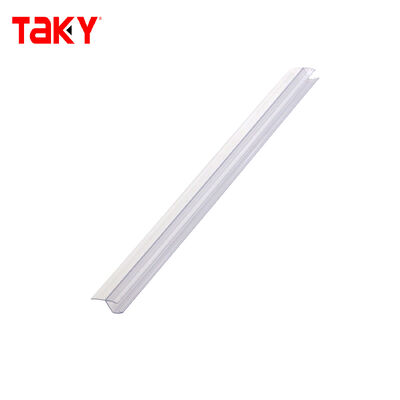 Bandes d'étanchéité de porte en verre PVC 6-12mm, bandes imperméables pour Sauna, salle de bain, douche, bande d'étanchéité pour porte en verre