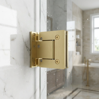 Bon prix Charnière de porte en verre à fermeture automatique et réglable à 90 degrés, en acier inoxydable 304, pour salle de bains en ligne