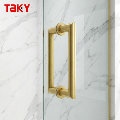 Bon prix Poignée de porte en verre personnalisée, poignée de porte d'hôtel de luxe moderne de haute qualité en ligne