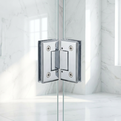 Fabricant moderne de 180 degrés en acier inoxydable salle de bains salle de douche charnière de porte en verre