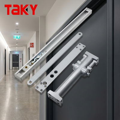 Bon prix Ferme-porte aérien dissimulé en alliage d'aluminium, ferme-porte hydraulique réglable à 180 degrés en ligne