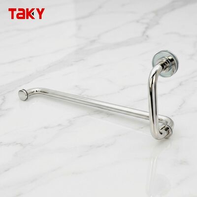 Poignée de porte de douche, barre à serviettes, douche Premium, poignée de porte en verre en acier inoxydable