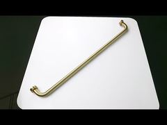 Poignée de porte en verre doré TK-C039